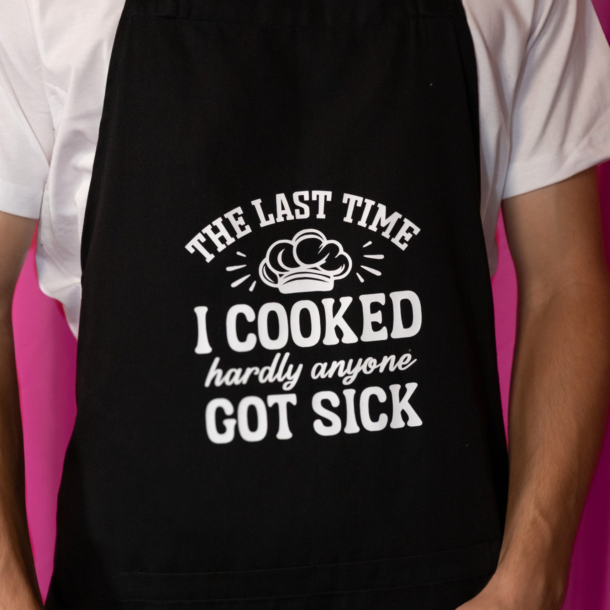 Hardly Anyone Got Sick Apron