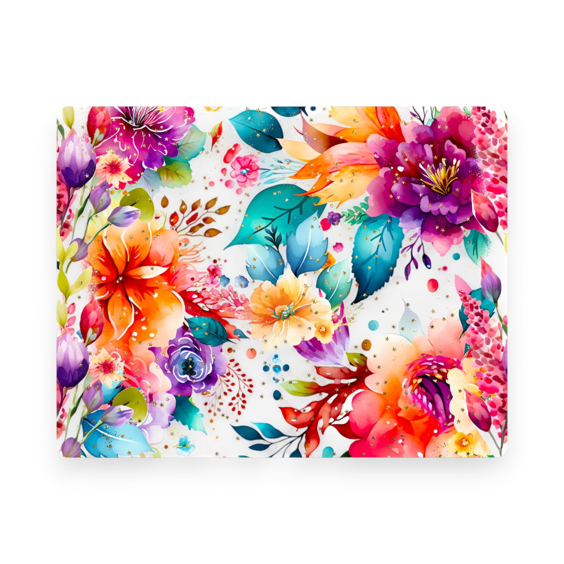 Vibrant Floral Mousepad