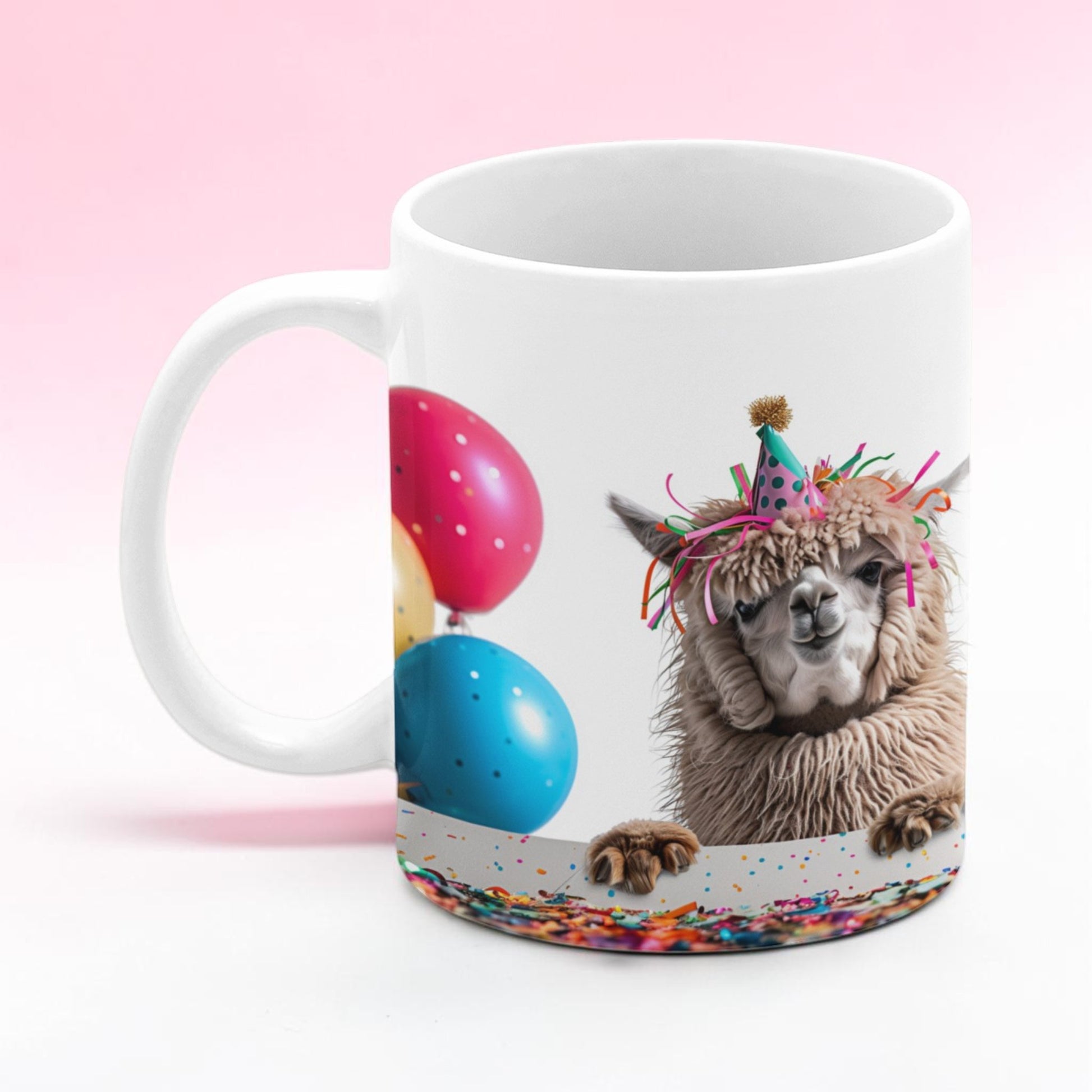 Llama Birthday Mug