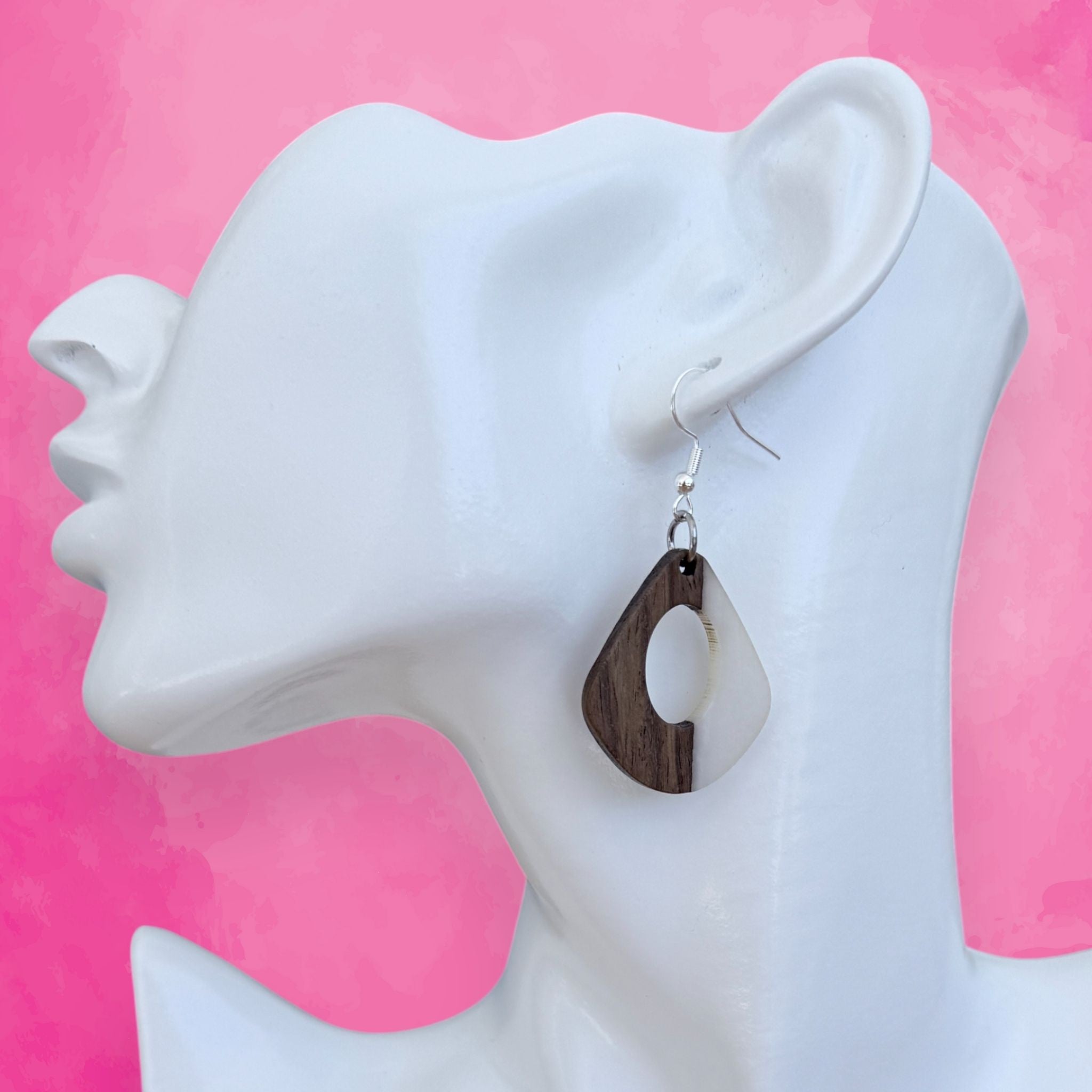 Teardrop Resin Earring