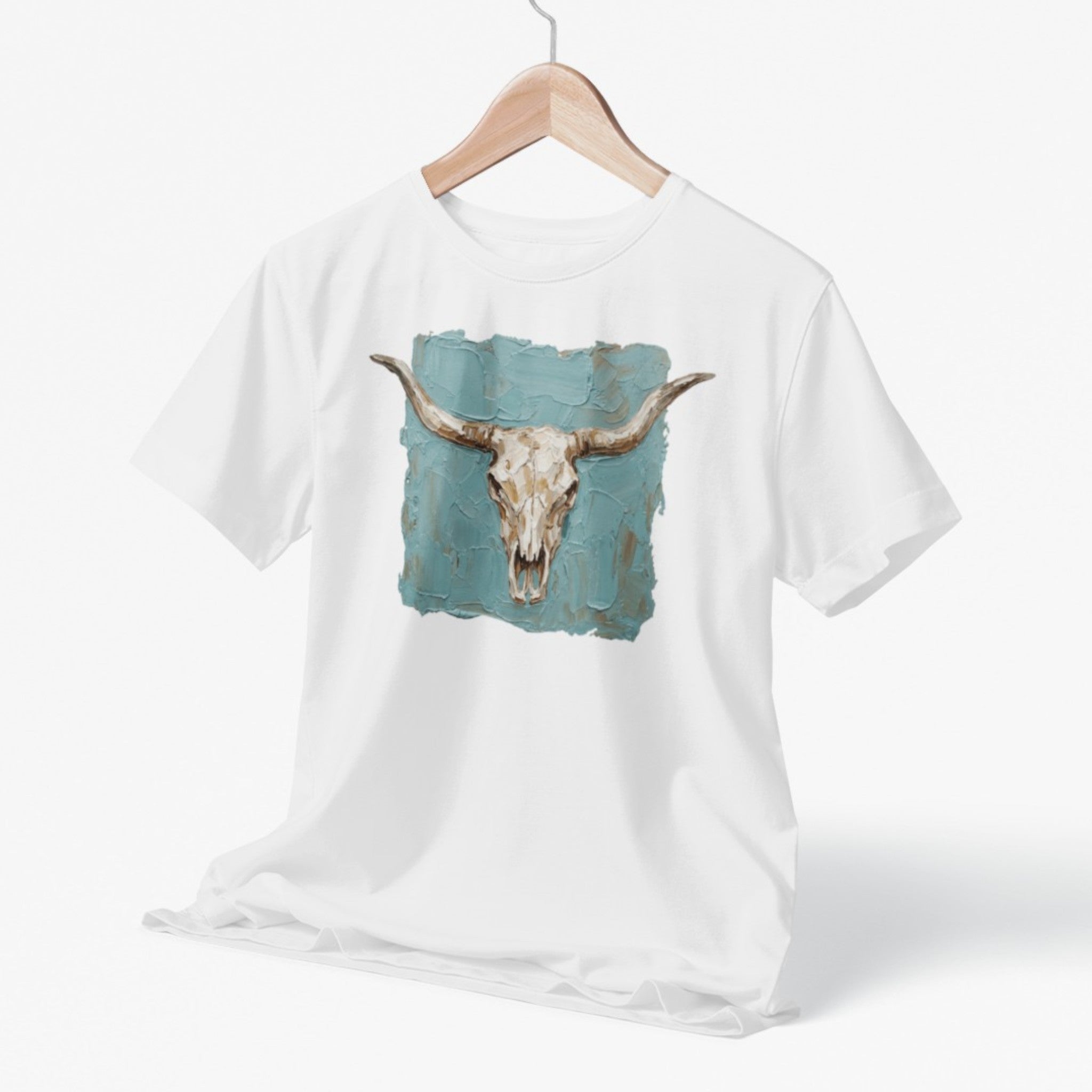 Turquoise Longhorn T-Shirt