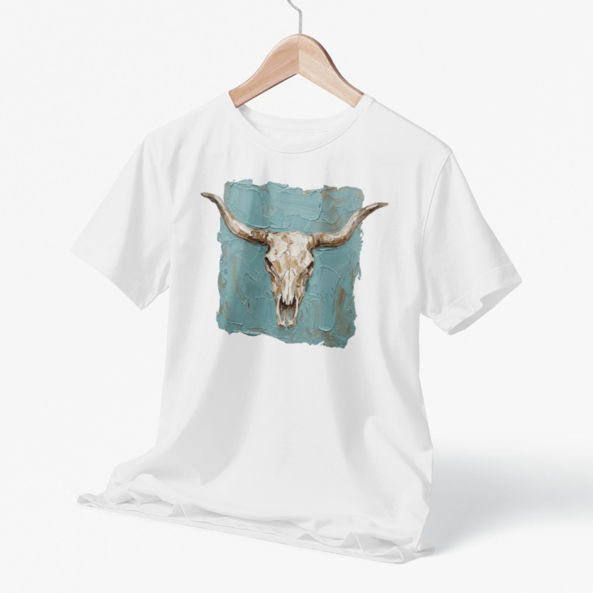 Turquoise Longhorn T-Shirt