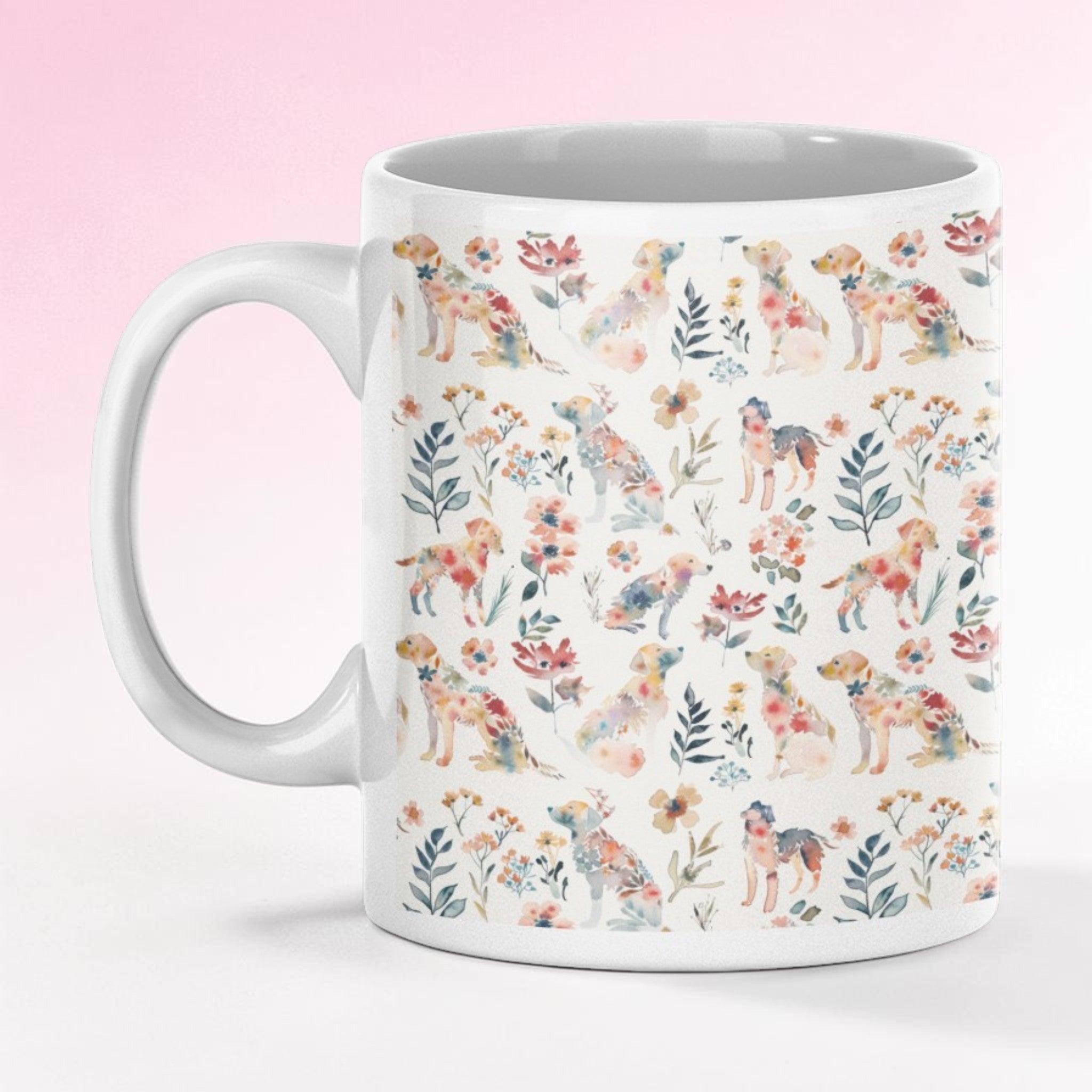 Woof and Watercolour Mug