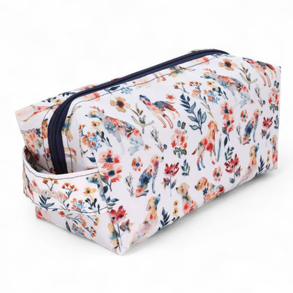 Woof and Watercolour Toiletry Bag