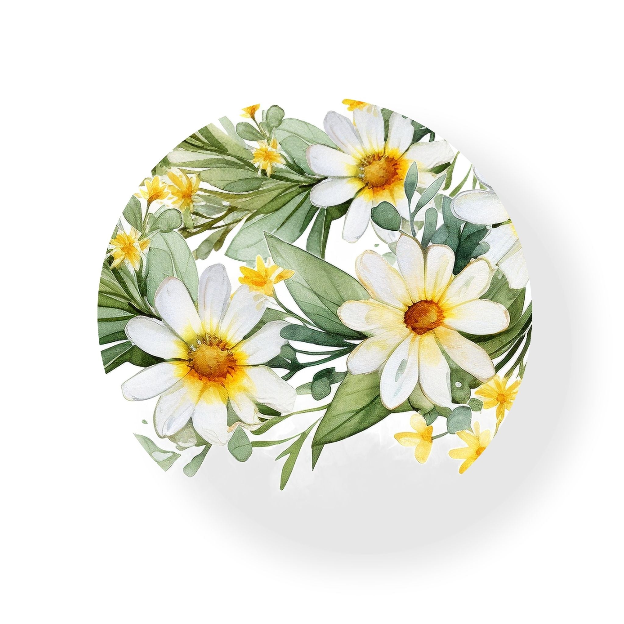 Yellow Daisy Coaster