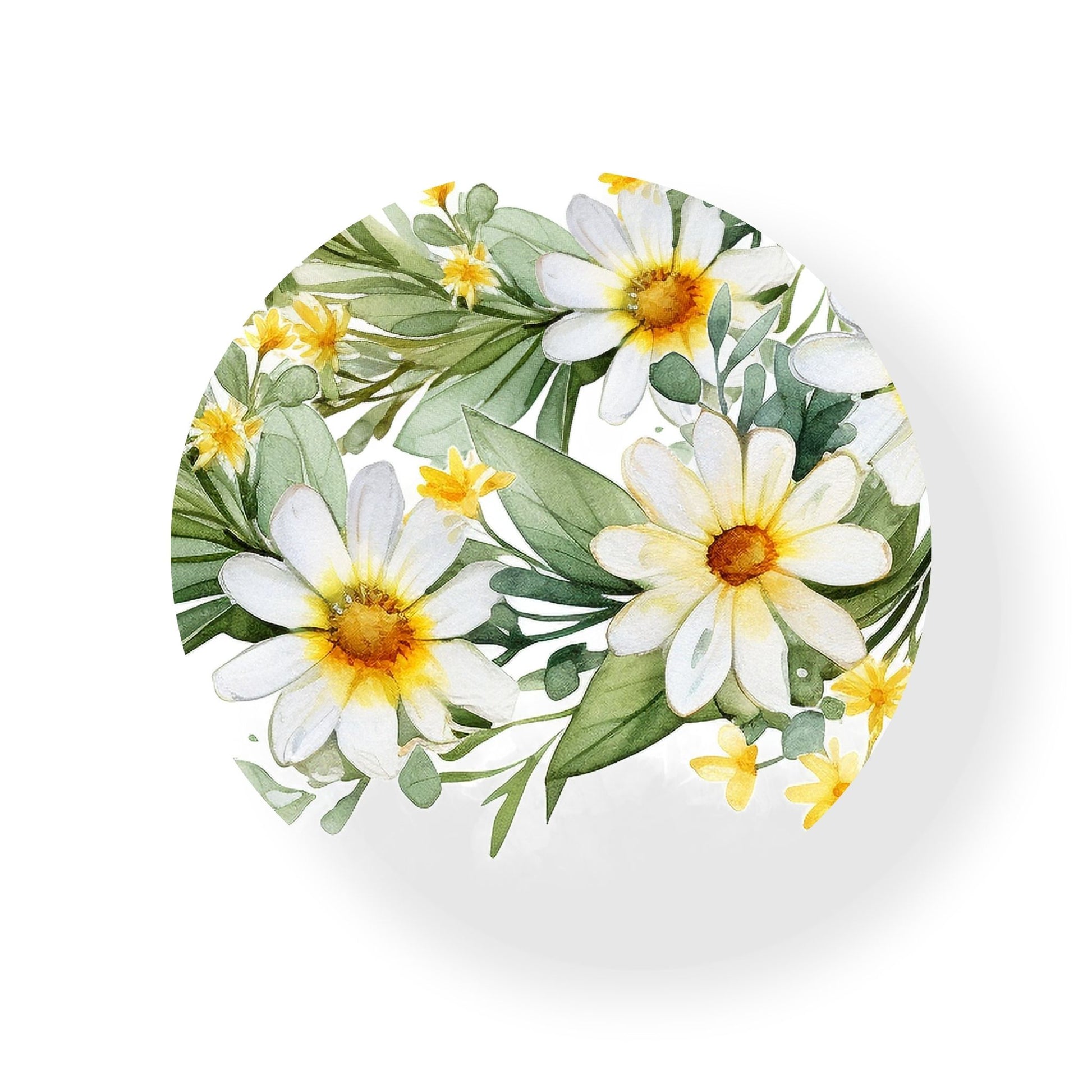 Yellow Daisy Coaster