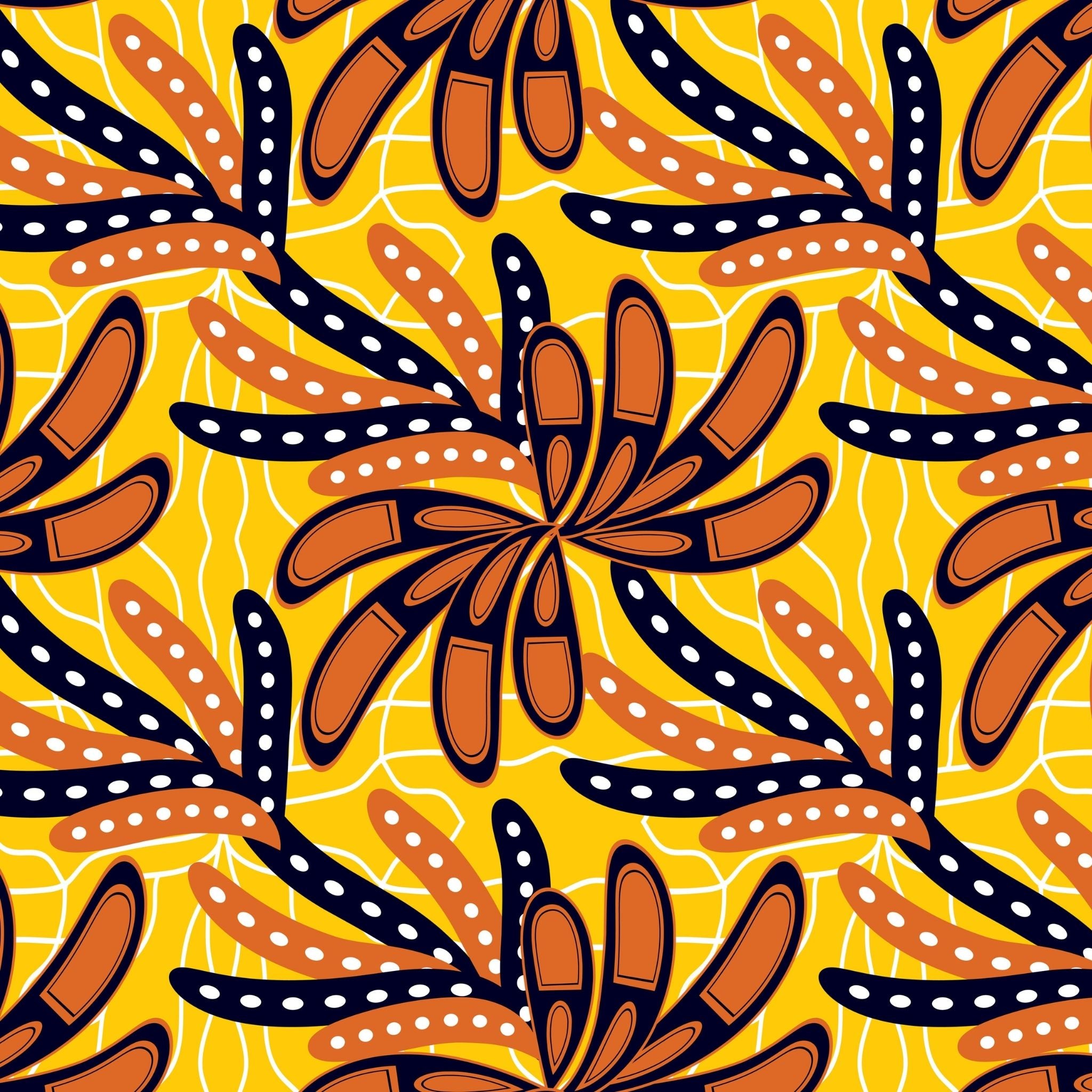 Yellow African Tumbler