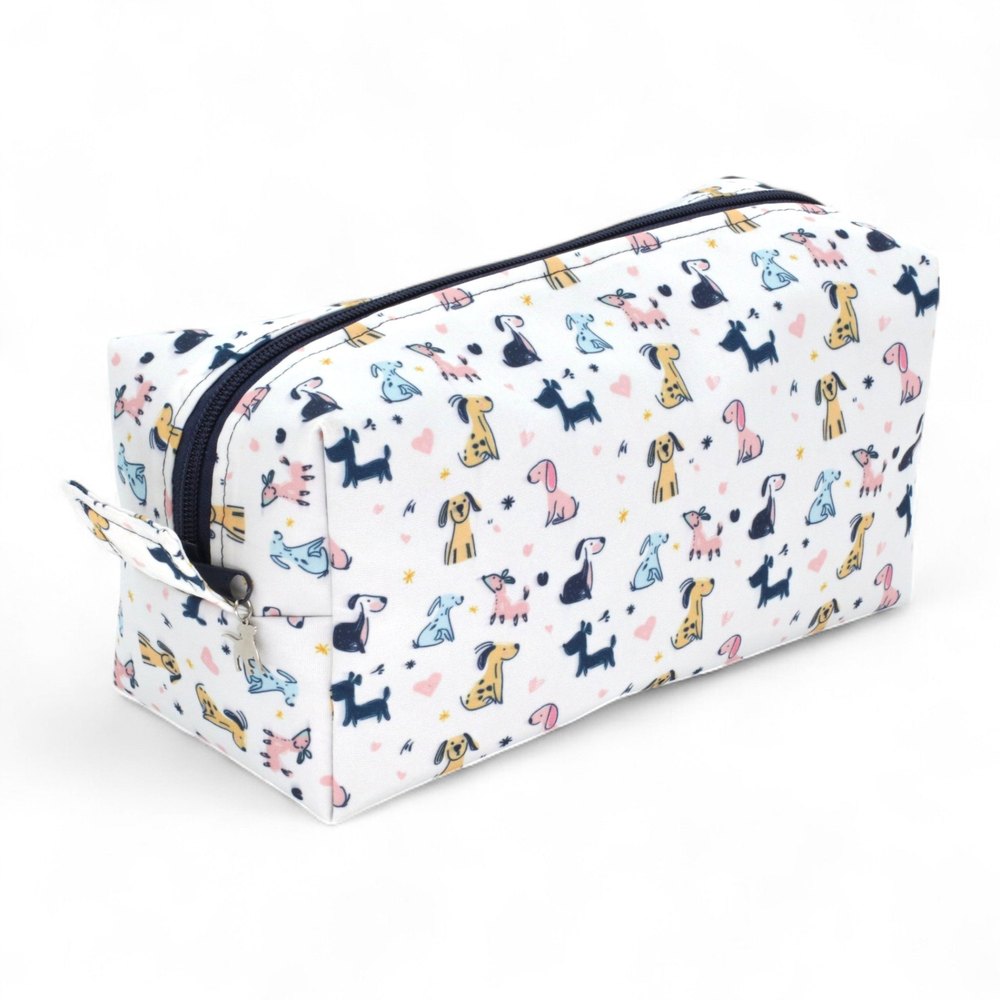 Doodle Dogs collection - playful hand-drawn dogs print on bags and accessories by Wild Mongoo