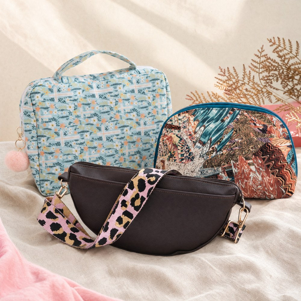 Bags - handmade belly bags, shoulder bags, totes and cosmetic bags by Wild Mongoo
